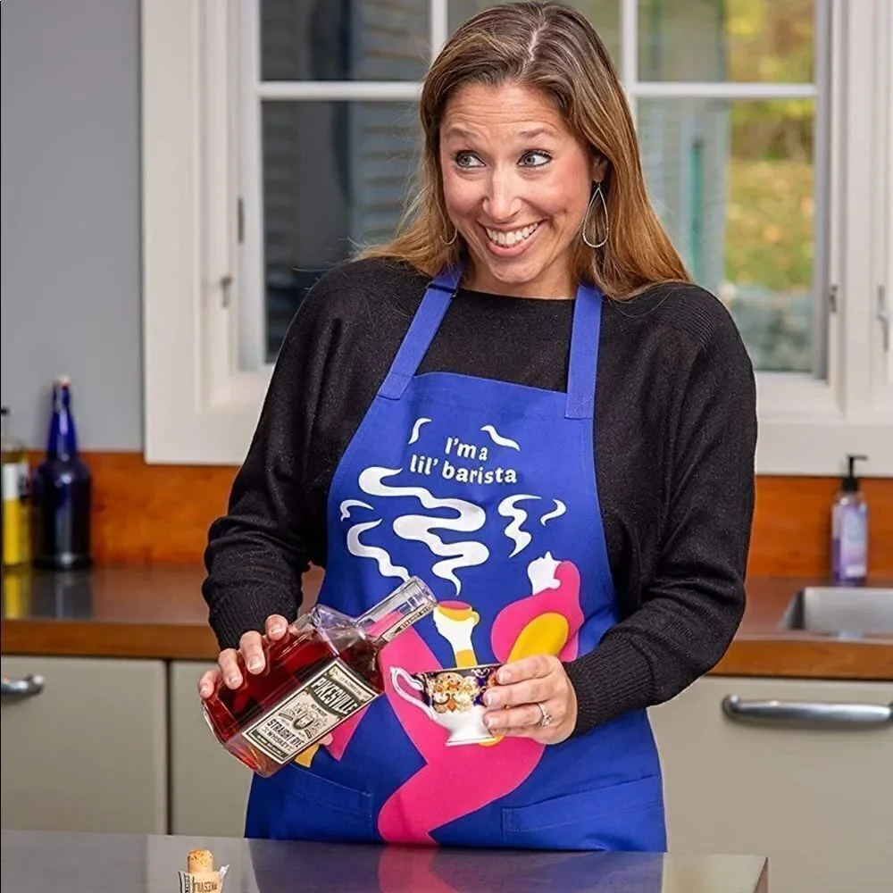 Blue Q Apron Barista Cotton Unisex Coffee
